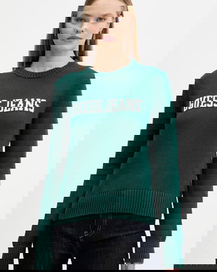 Guess Jeans pulover de bumbac