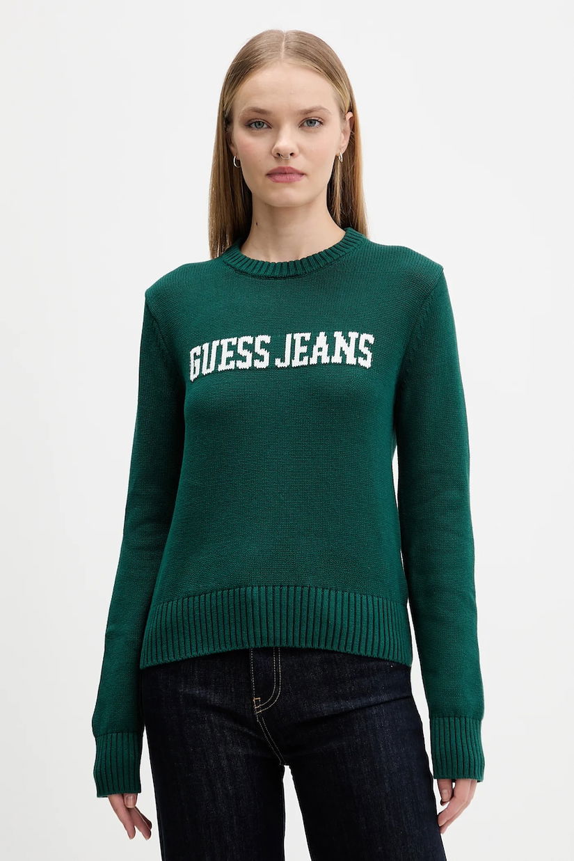 Guess Jeans pulover de bumbac