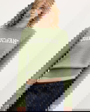 Guess Jeans pulover de bumbac