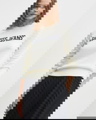 Guess Jeans pulover de bumbac