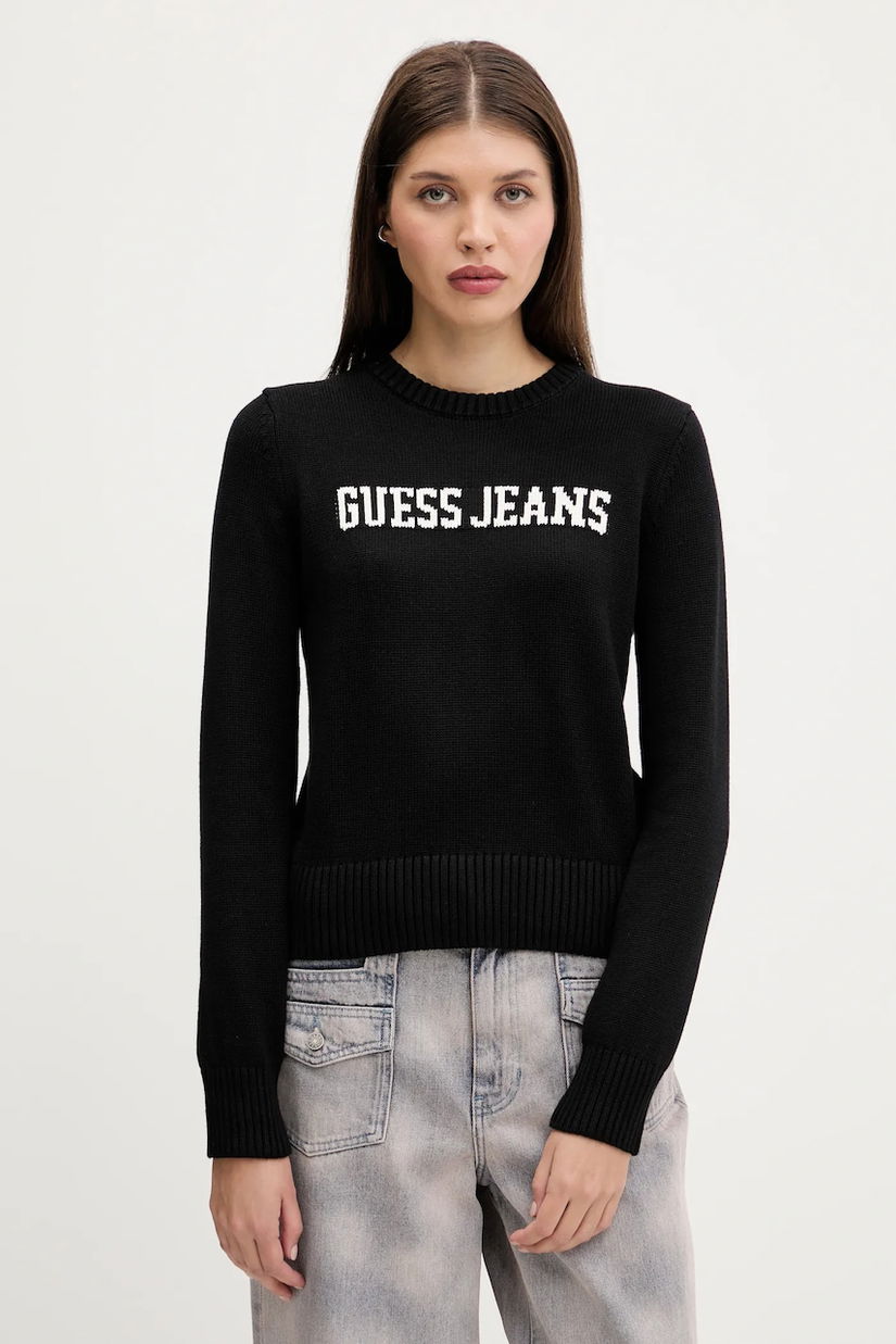 Guess Jeans pulover de bumbac