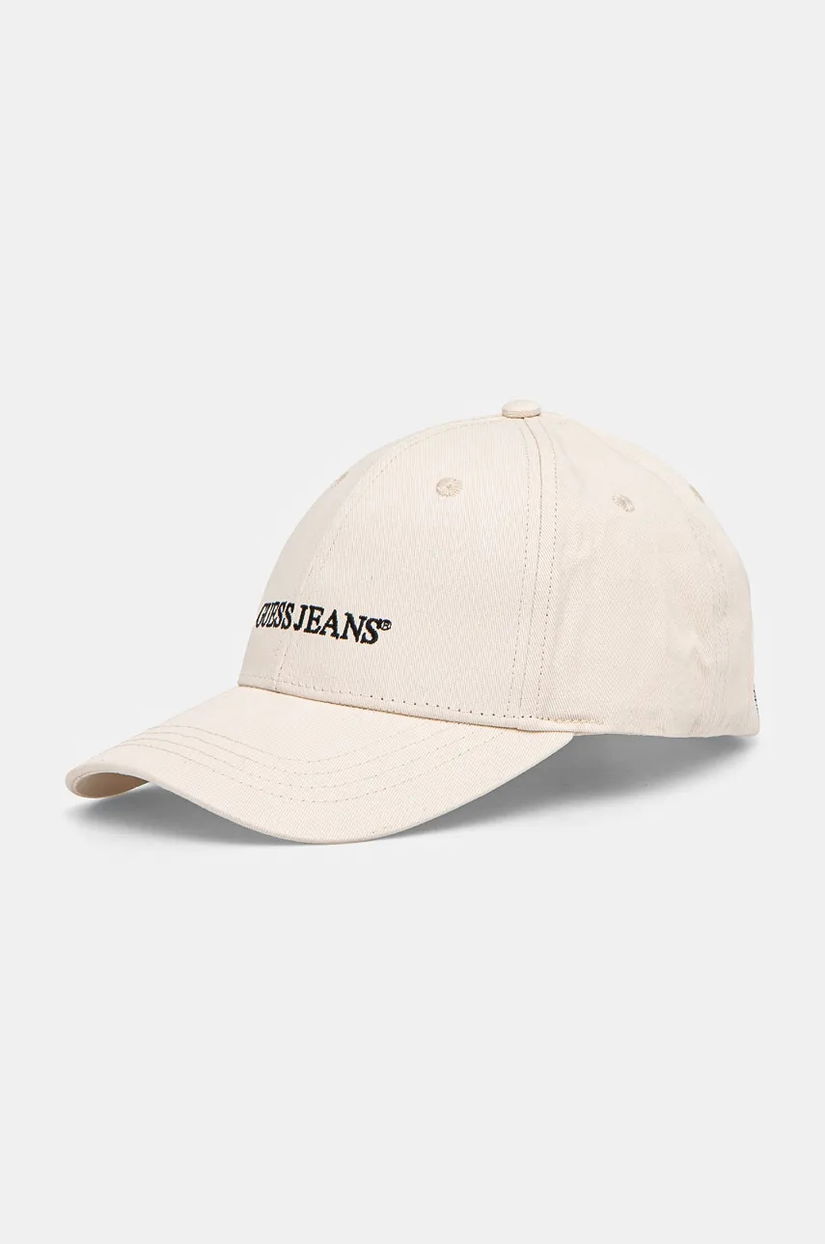 Guess Jeans șapcă de baseball din bumbac