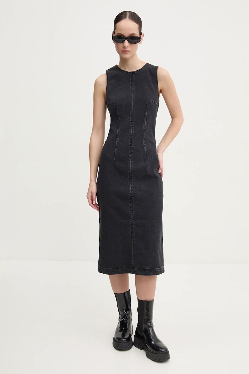 HUGO rochie din denim