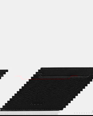 HUGO card holder din piele