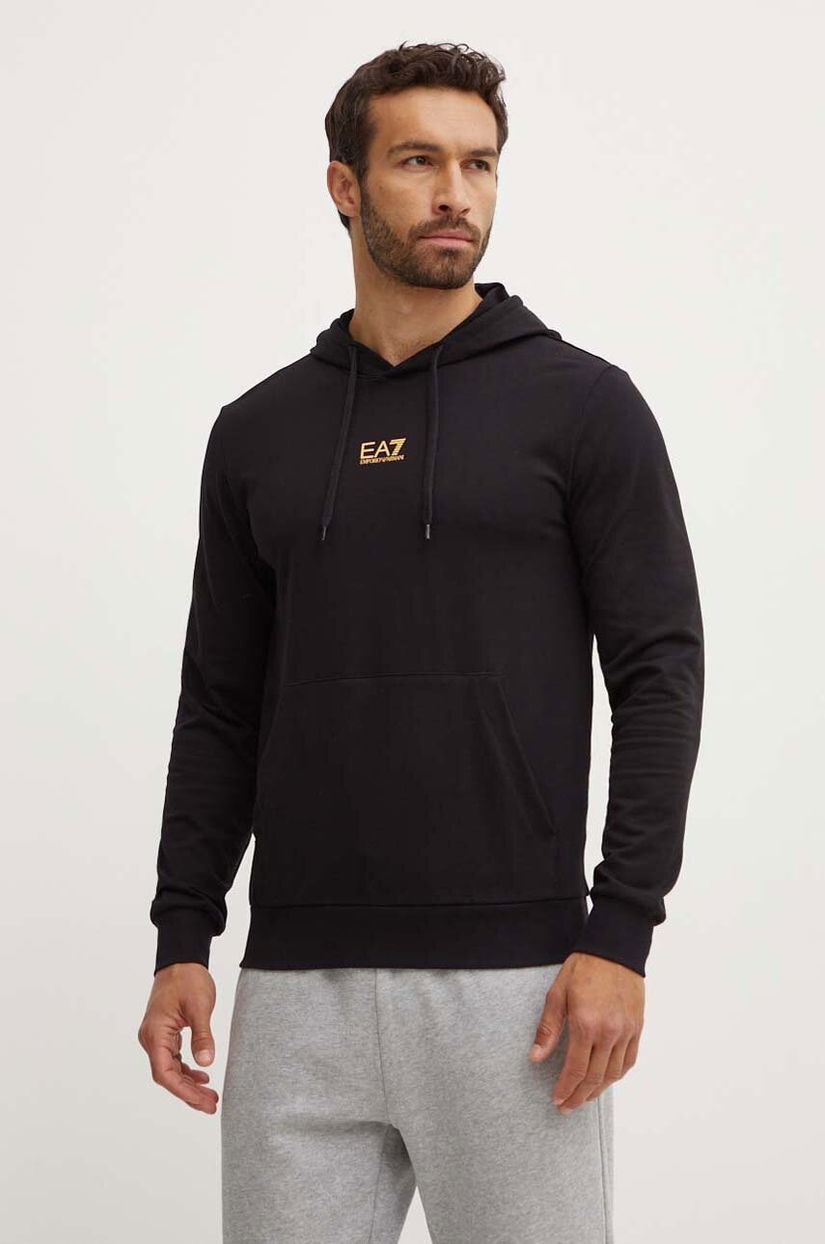 EA7 Emporio Armani hanorac de bumbac