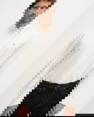 Tommy Hilfiger cămașă din bumbac