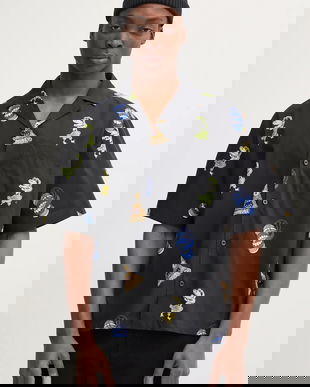 Hugo Blue camasa din bumbac