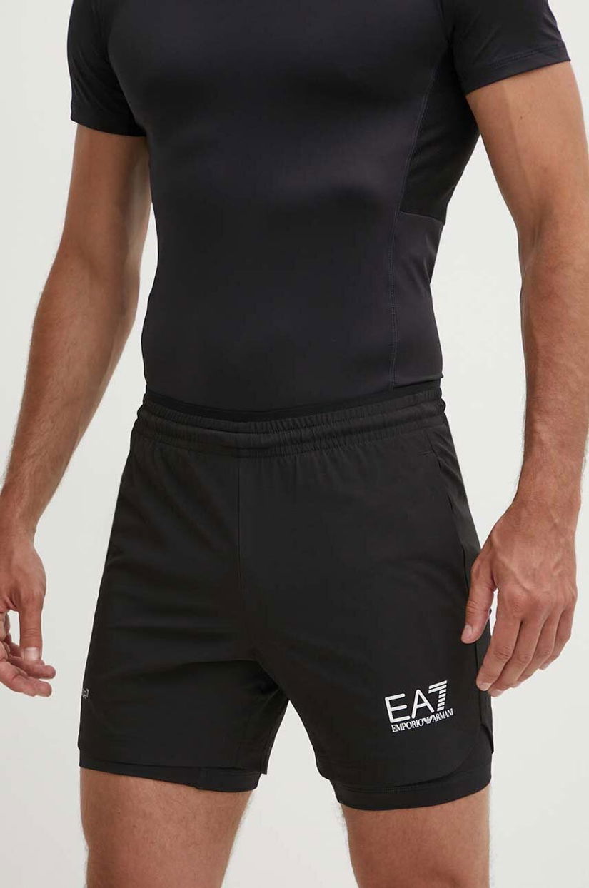 EA7 Emporio Armani pantaloni scurți de antrenament