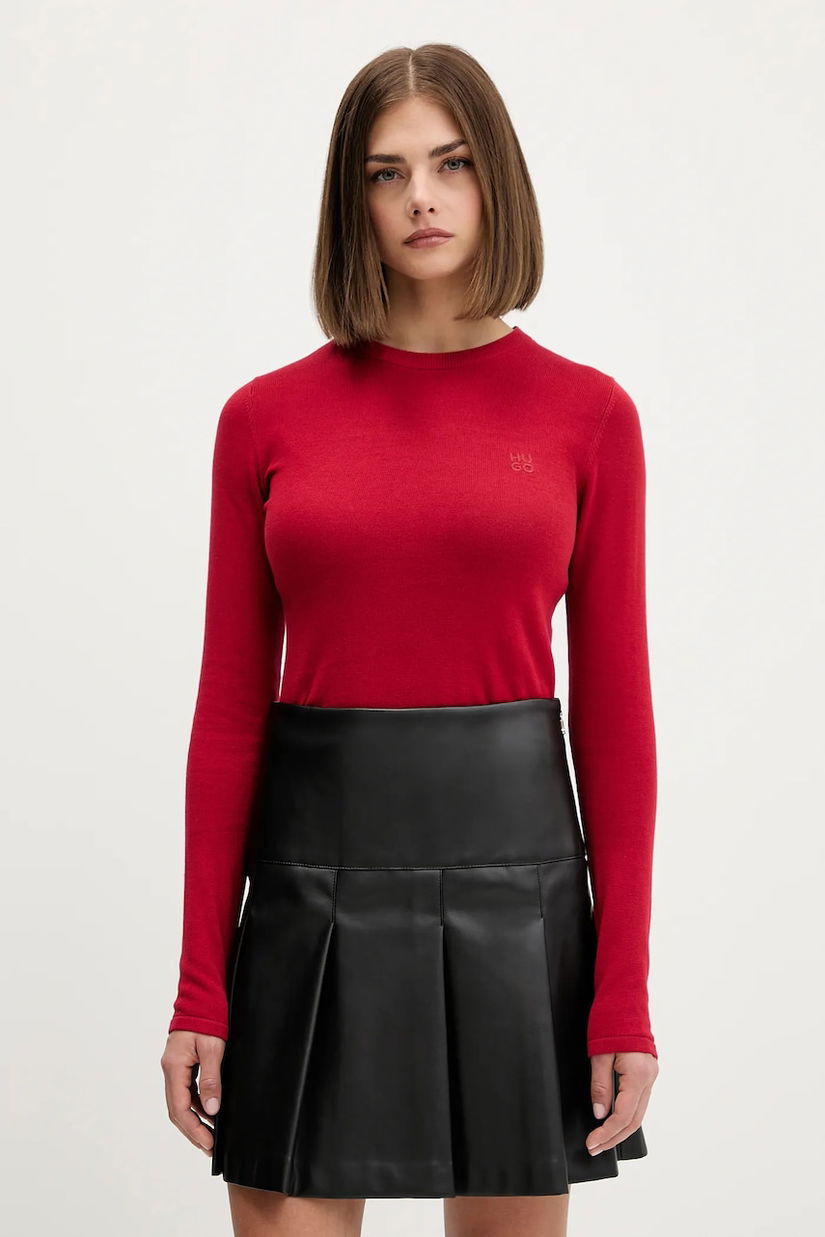 HUGO pulover de bumbac Scallia