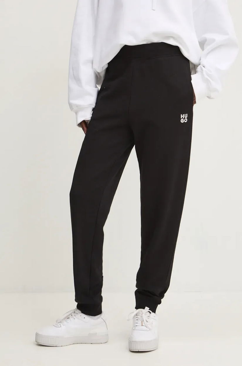 HUGO pantaloni de trening din bumbac Nelfinia