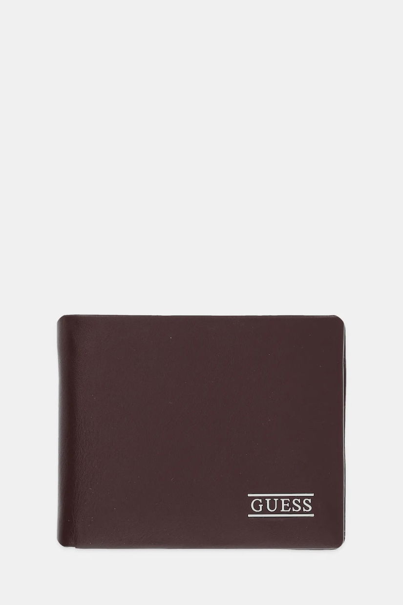 Guess portofel de piele NEW BOSTON