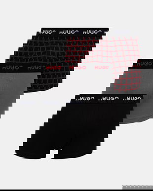 HUGO boxeri 3-pack TRIPLET DESIGN