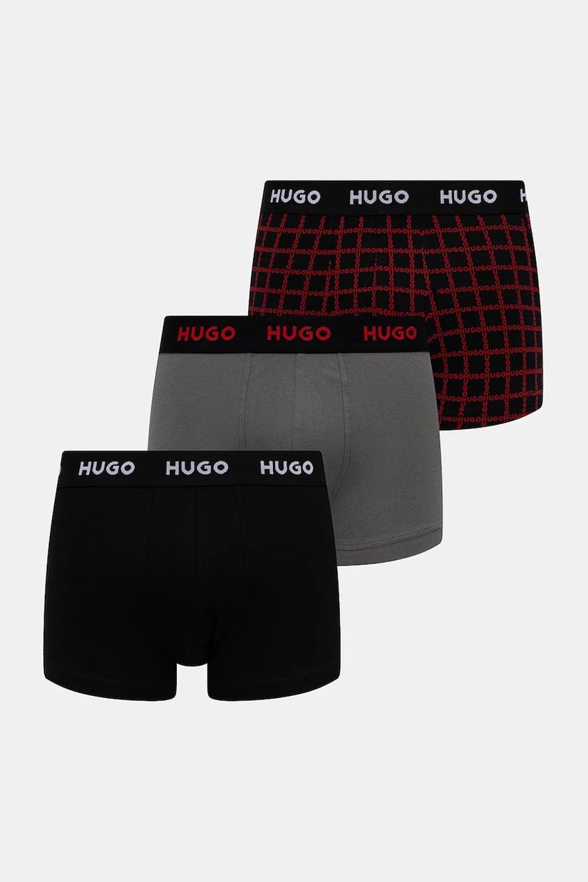 HUGO boxeri 3-pack TRIPLET DESIGN