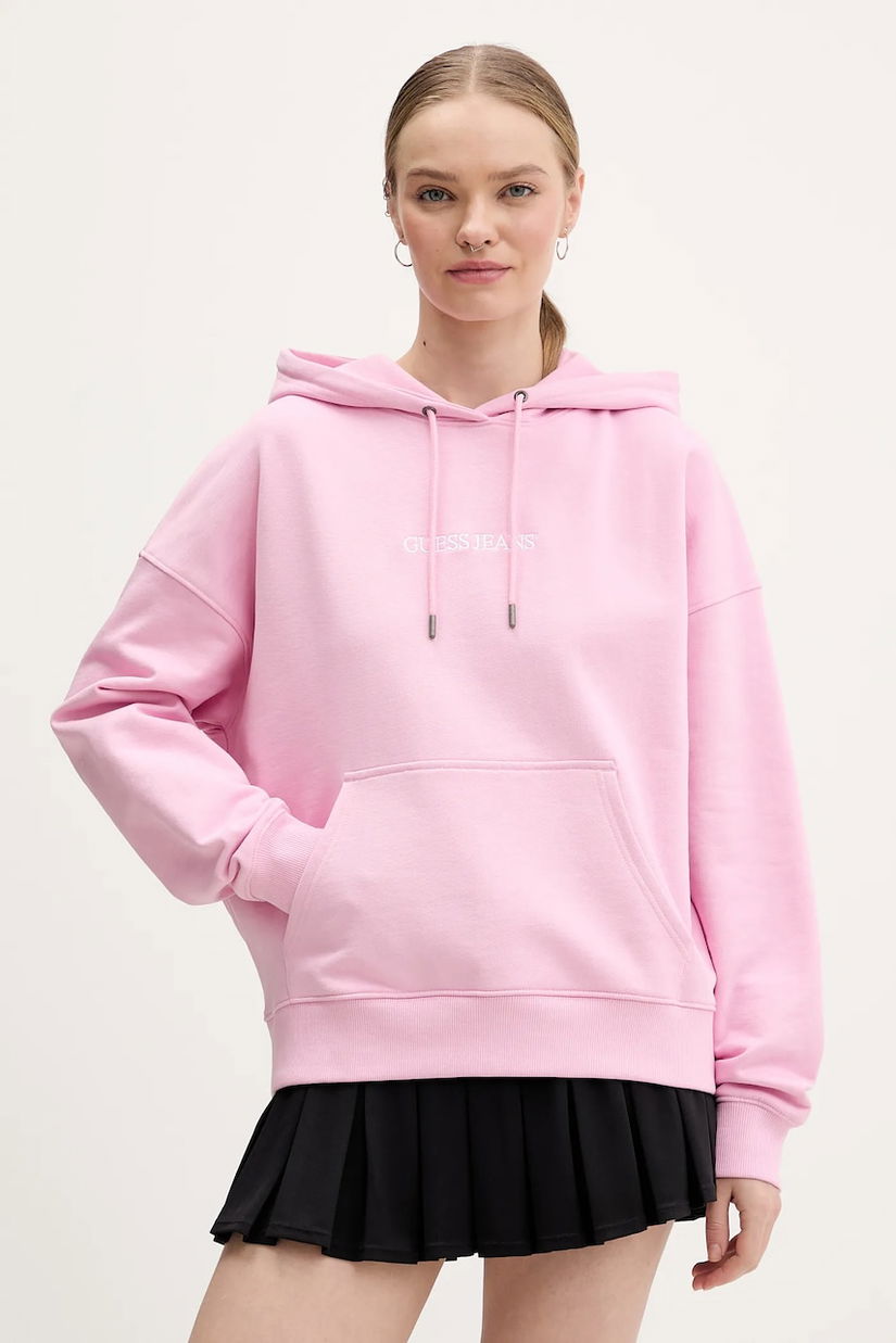 Guess Jeans hanorac de bumbac