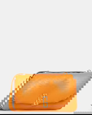 Guess geantă de piele ALIZEE