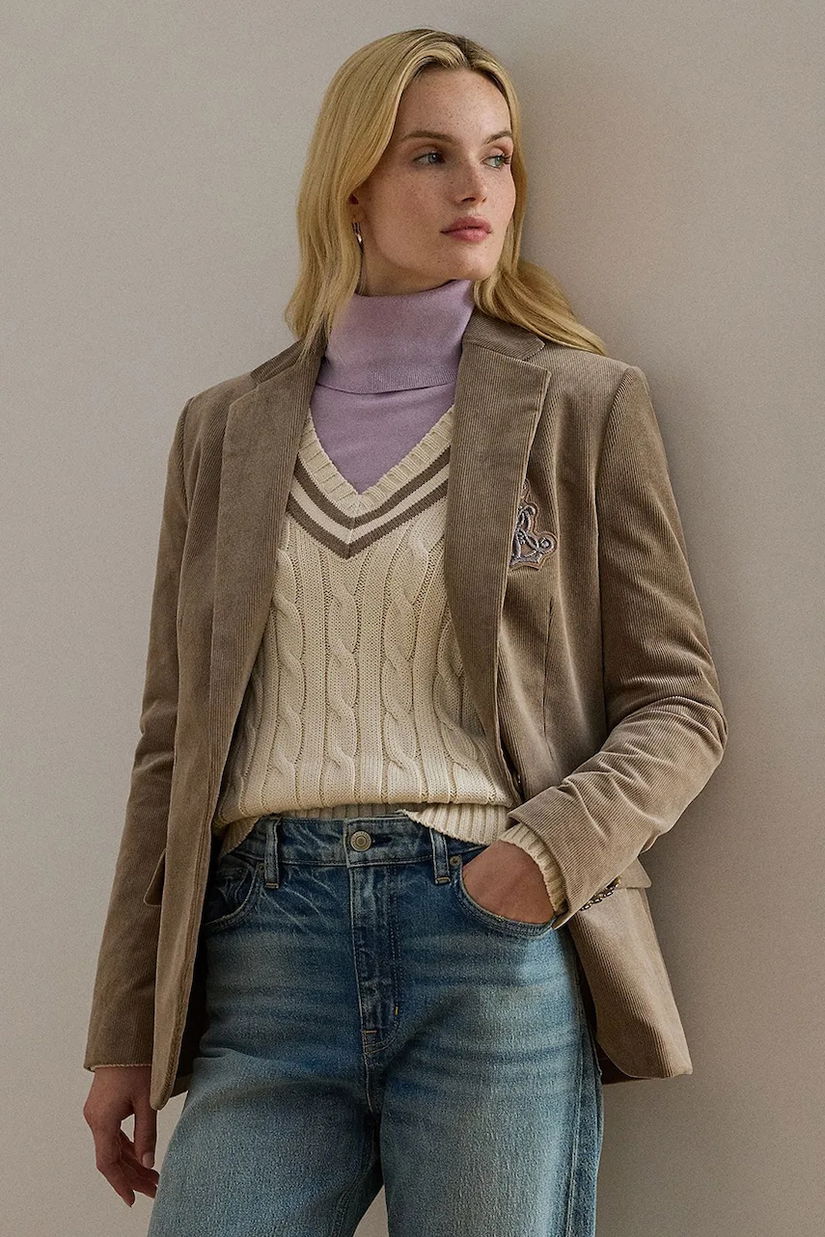 Lauren Ralph Lauren geacă din velur