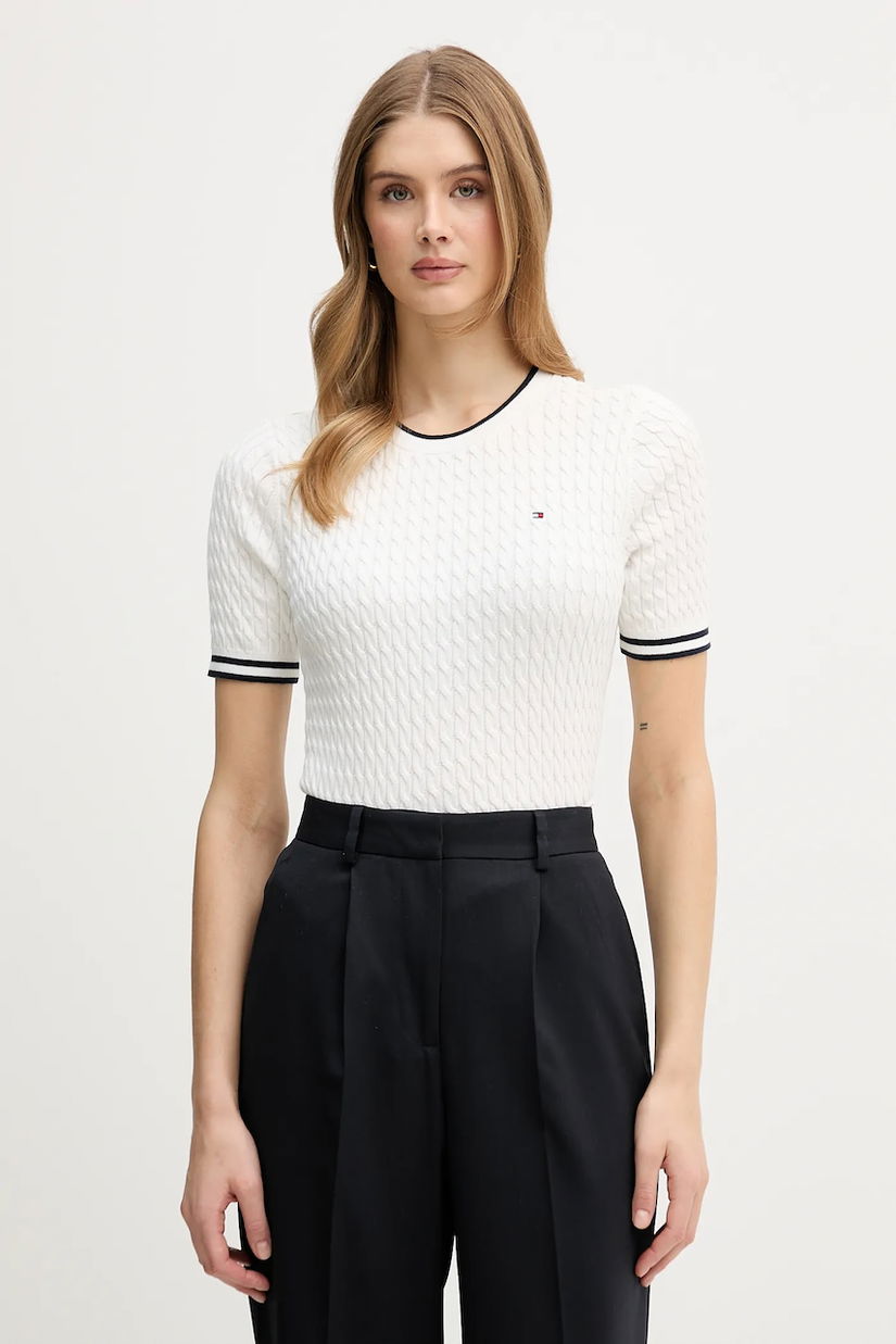 Tommy Hilfiger pulover de bumbac