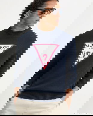 Guess Jeans pulover de bumbac