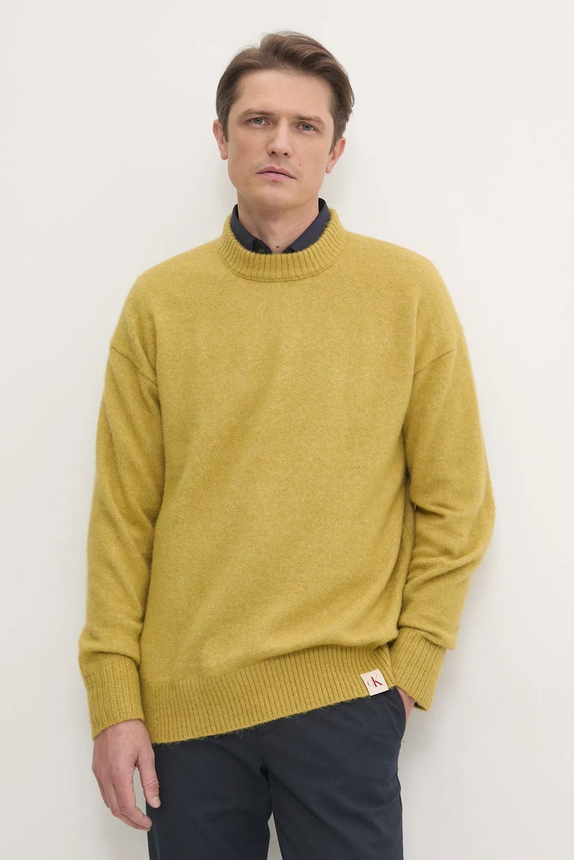 Calvin Klein Jeans pulover din amestec de lana