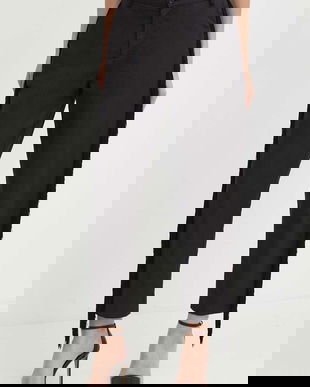 Pinko pantaloni din amestec de in