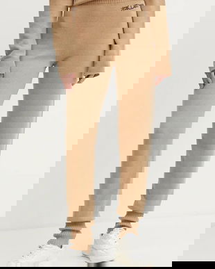 Twinset pantaloni de trening cu amestec de lână