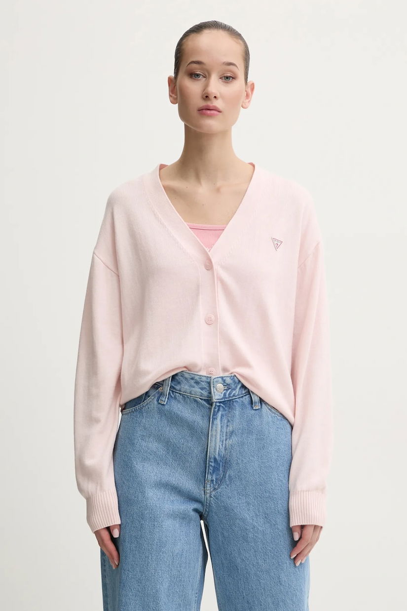 Guess Jeans cardigan din amestec de lână