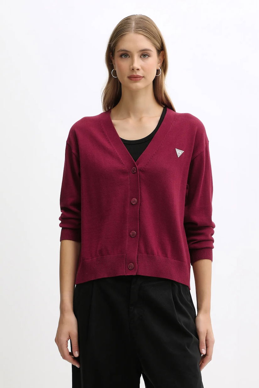 Guess Jeans cardigan din amestec de lână