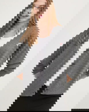 Guess Jeans cardigan din amestec de lana