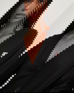 Guess Jeans cardigan din amestec de lana