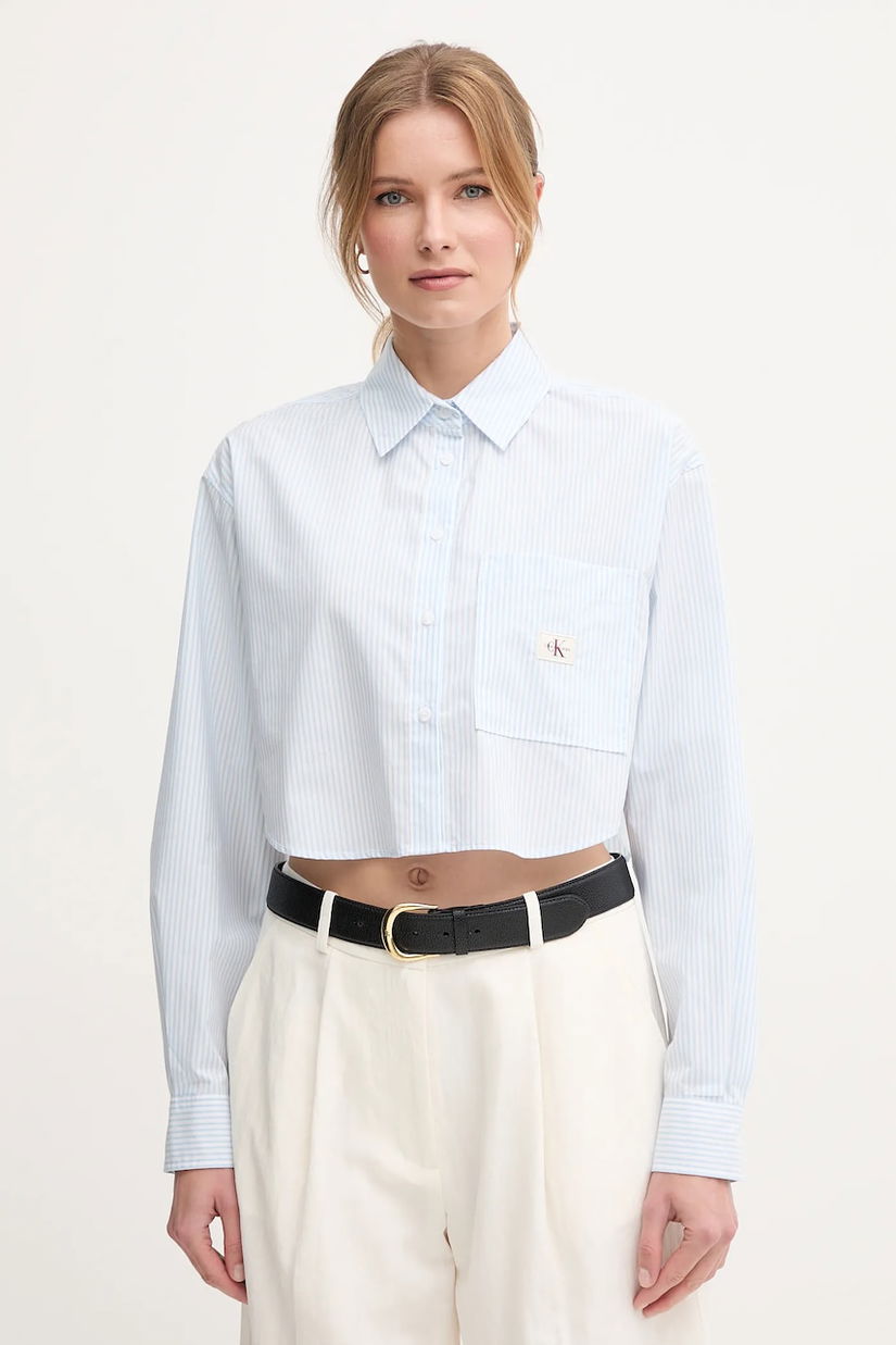 Calvin Klein Jeans camasa din bumbac