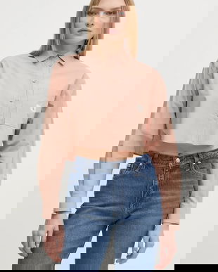 Calvin Klein Jeans camasa din bumbac