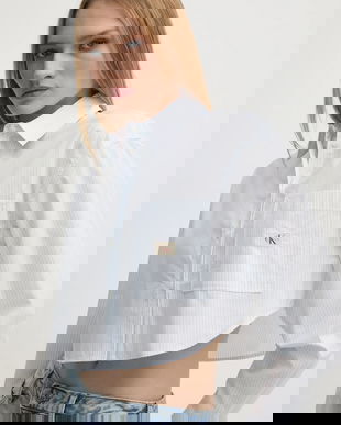 Calvin Klein Jeans camasa din bumbac