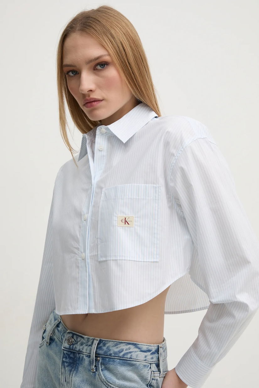 Calvin Klein Jeans camasa din bumbac