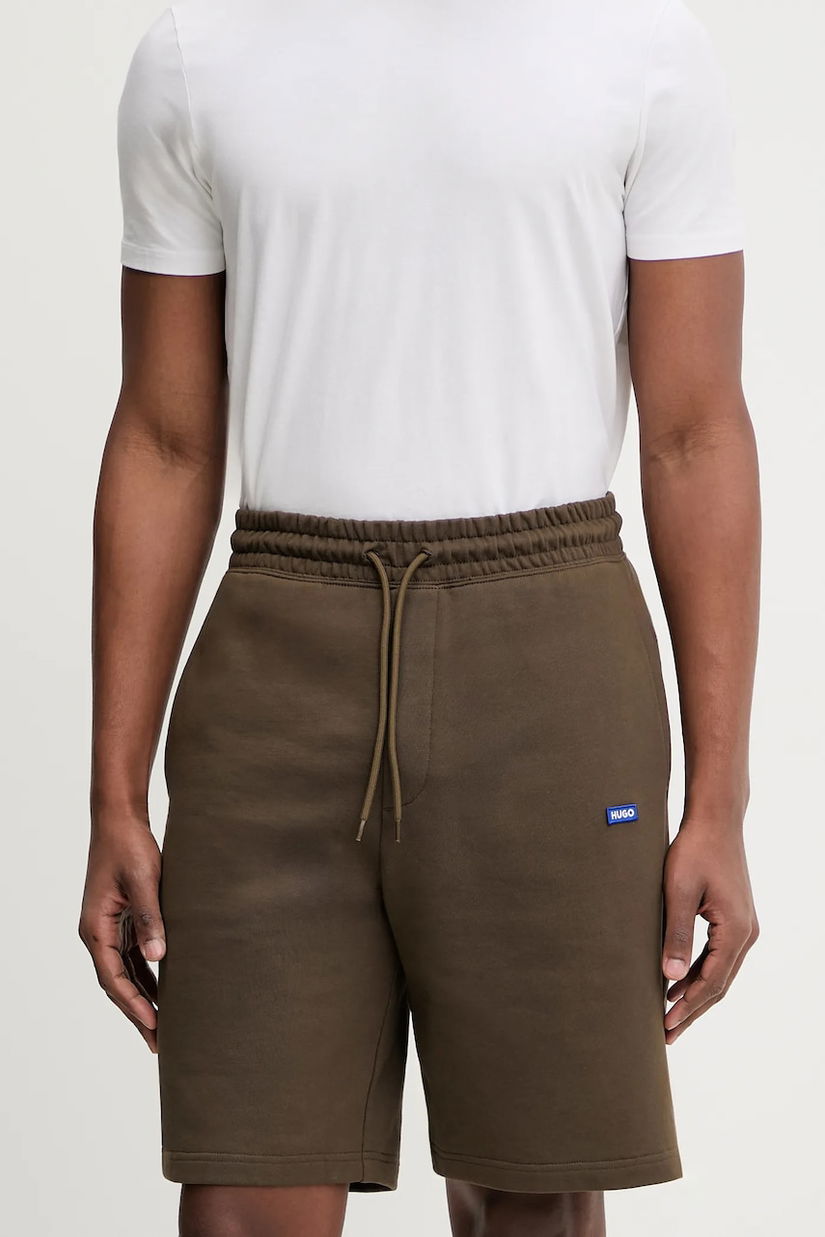 HUGO Blue pantaloni scurți din bumbac Nasensio