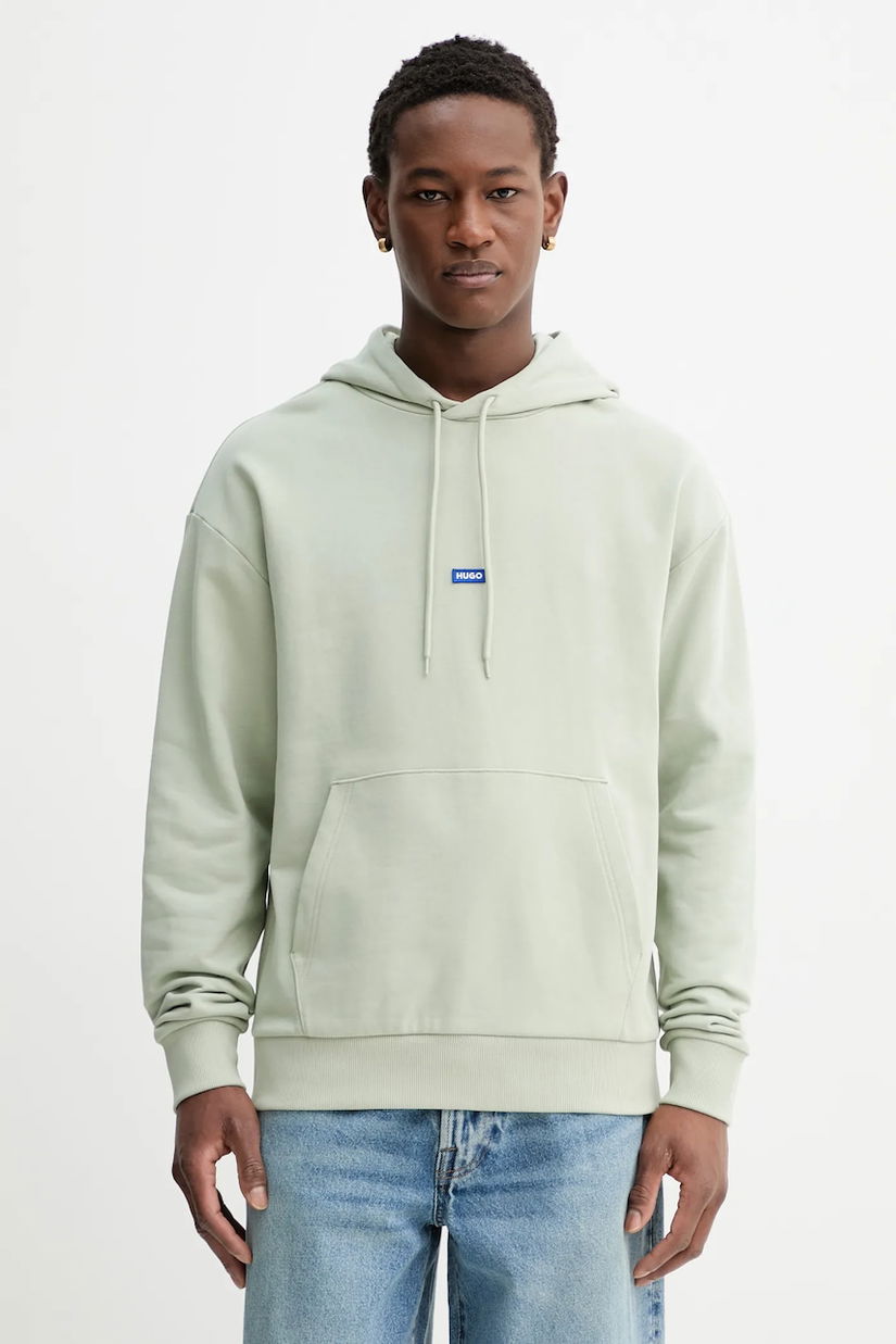 HUGO Blue hanorac de bumbac Nalonso