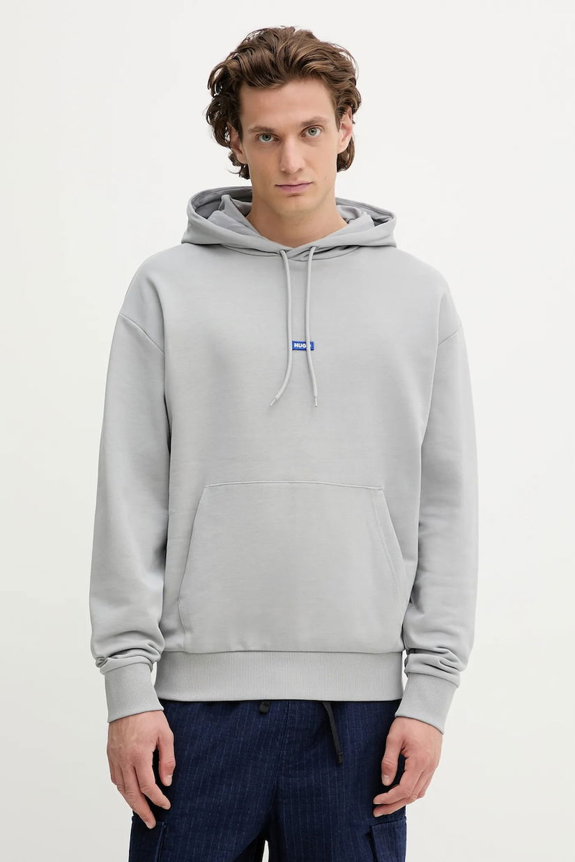 HUGO Blue hanorac de bumbac Nalonso