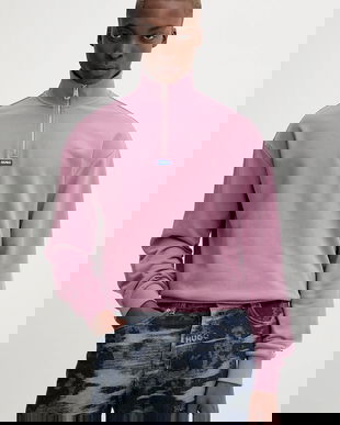 HUGO Blue hanorac de bumbac Neeler