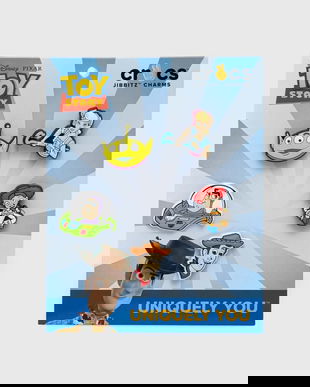 Crocs butoane incaltaminte pentru copii x Toy Story 5-pack