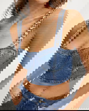 Guess top din denim KETY