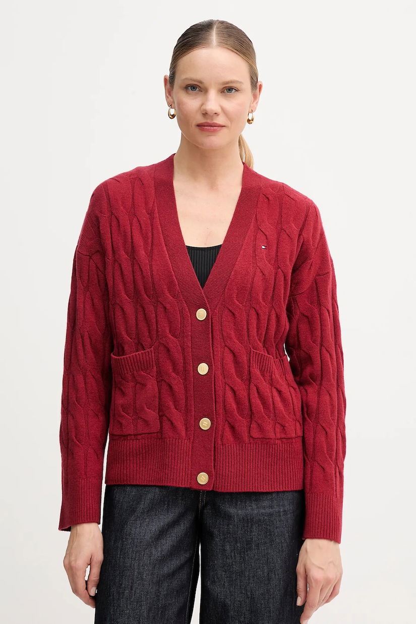 Tommy Hilfiger cardigan din lână