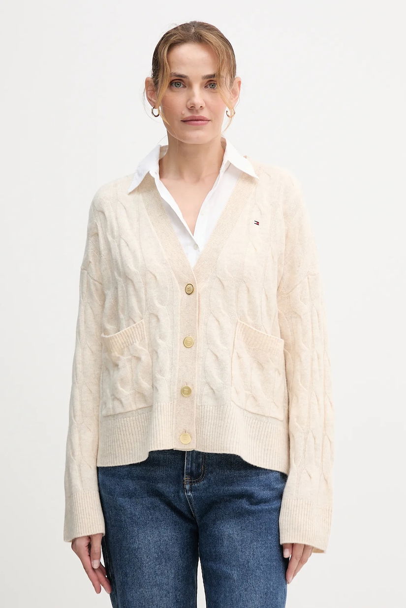 Tommy Hilfiger cardigan din lână