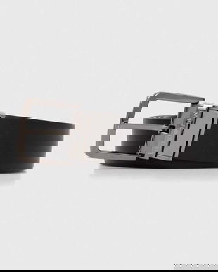 Emporio Armani curea de piele cu doua fete