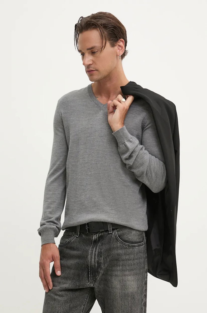 HUGO pulover de lână San Vredo-M