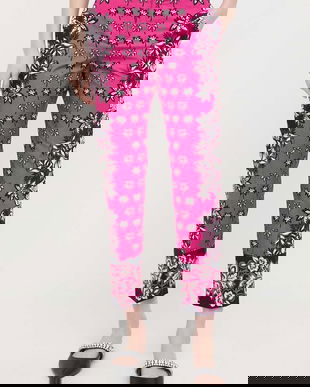 Red Valentino pantaloni de bumbac