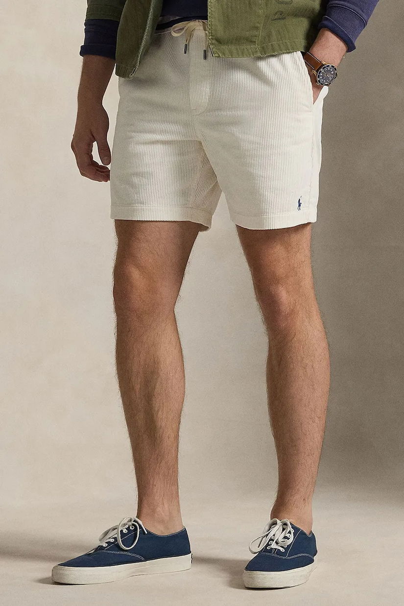 Polo Ralph Lauren pantaloni scurți din velur