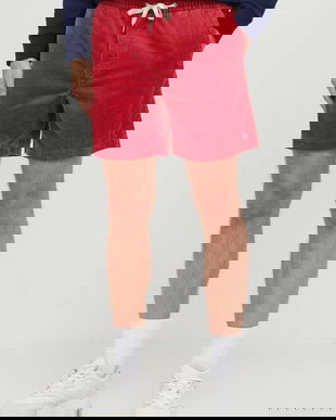 Polo Ralph Lauren pantaloni scurți din velur