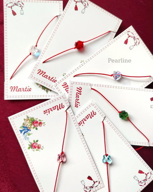 Set 5 bratari martisor cristal Swarovski Mix
