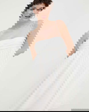 HUGO rochie din bumbac