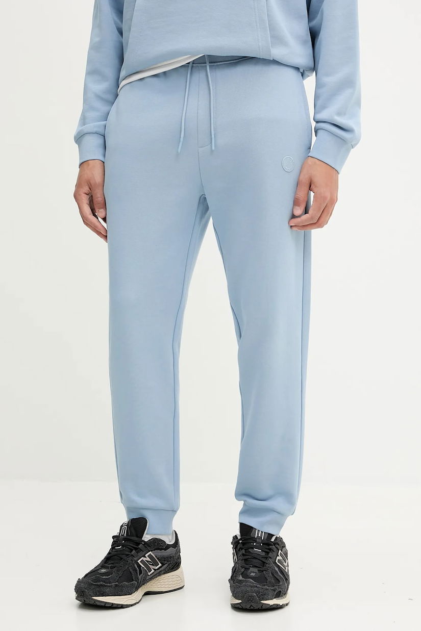 HUGO Blue pantaloni de trening din bumbac Nompio