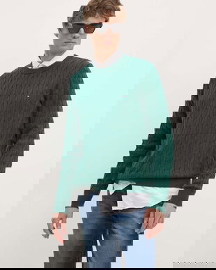 Tommy Hilfiger pulover de bumbac